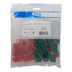 CAT6 RJ45 Keystone Jack for EZ® Style - Green, 25-Pack IC107L6CGN CAT6 RJ45 Keystone Jack for EZ® Style - Green, 25-Pack IC107L6CGN